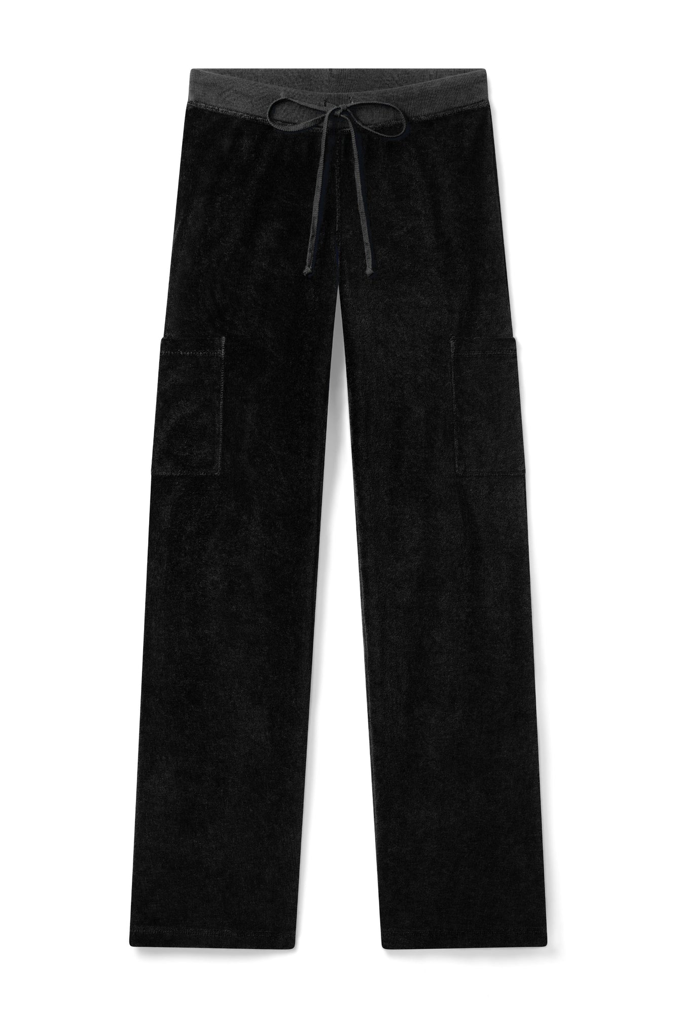 Women | Vintage Terry Low Rise 4 Pocket Pant | Black