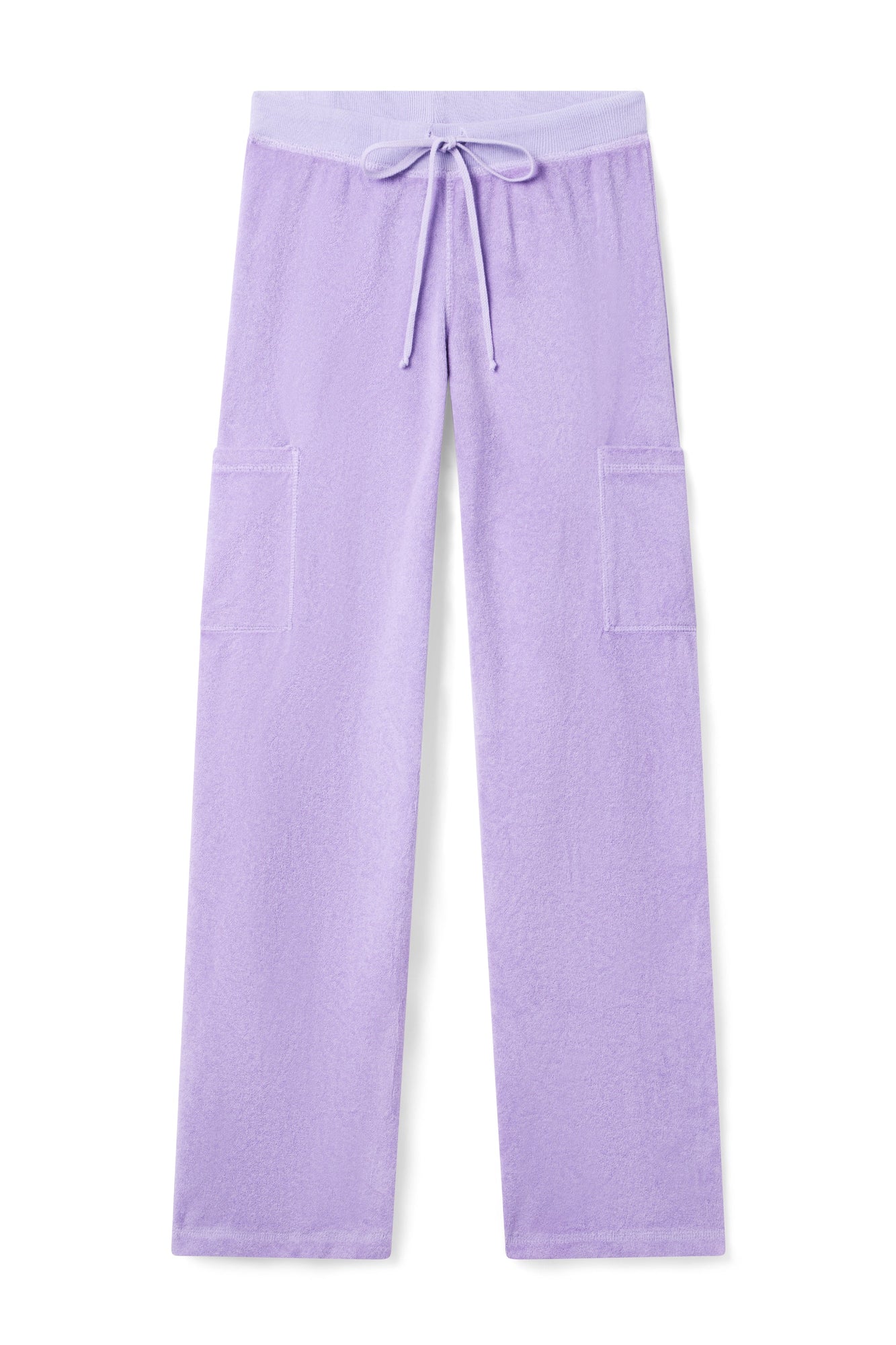 Women | Vintage Terry Low Rise 4 Pocket Pant | Lilac