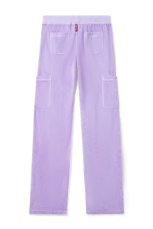 Women | Vintage Terry Low Rise 4 Pocket Pant | Lilac