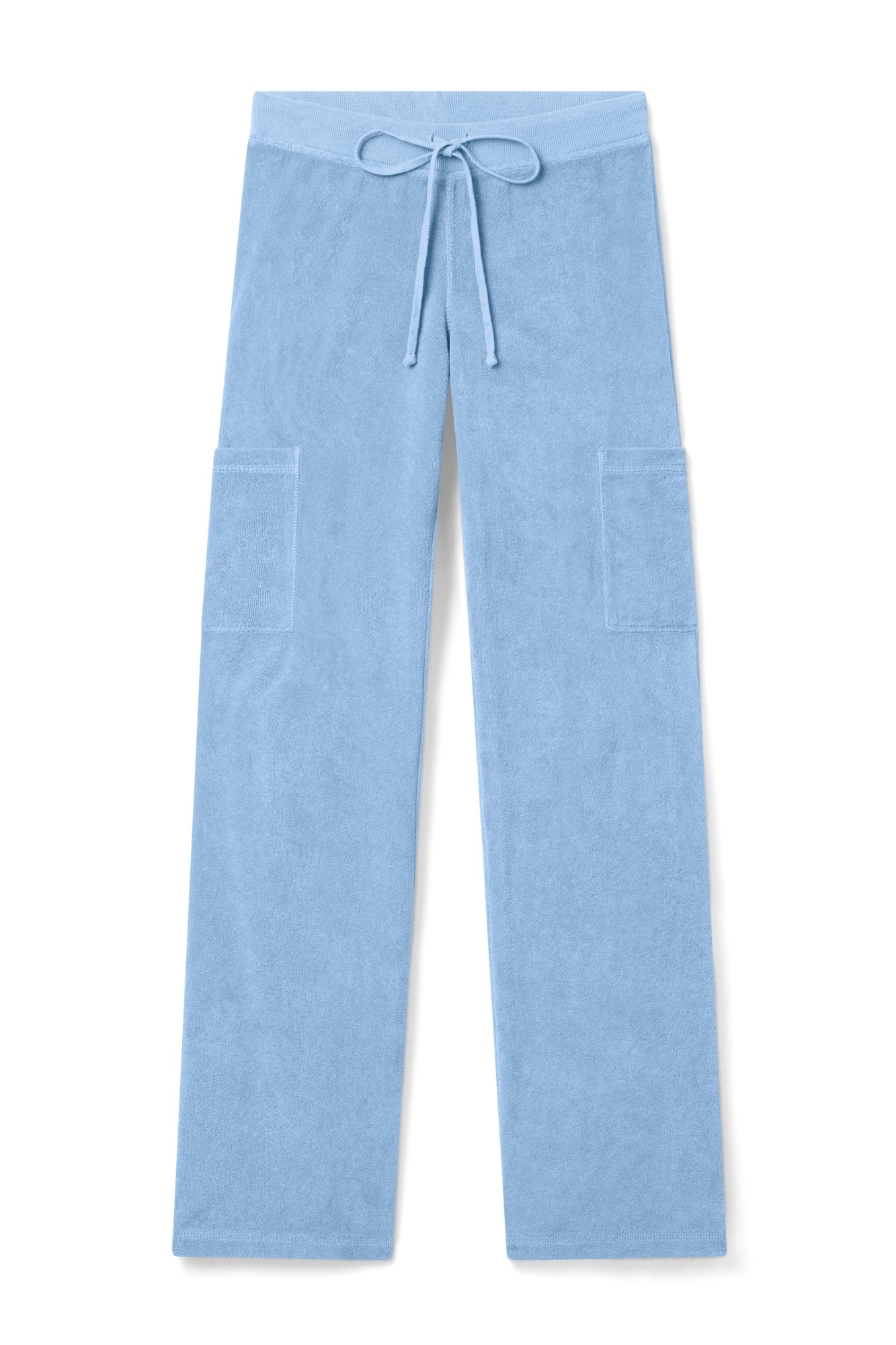 Women | Vintage Terry Low Rise 4 Pocket Pant | Periwinkle