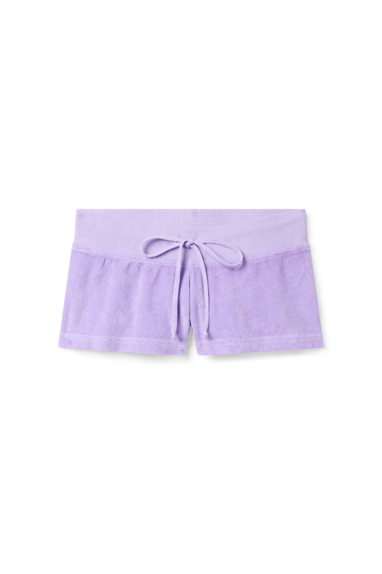 Women | Vintage Terry Low Rise Micro Short | Lilac