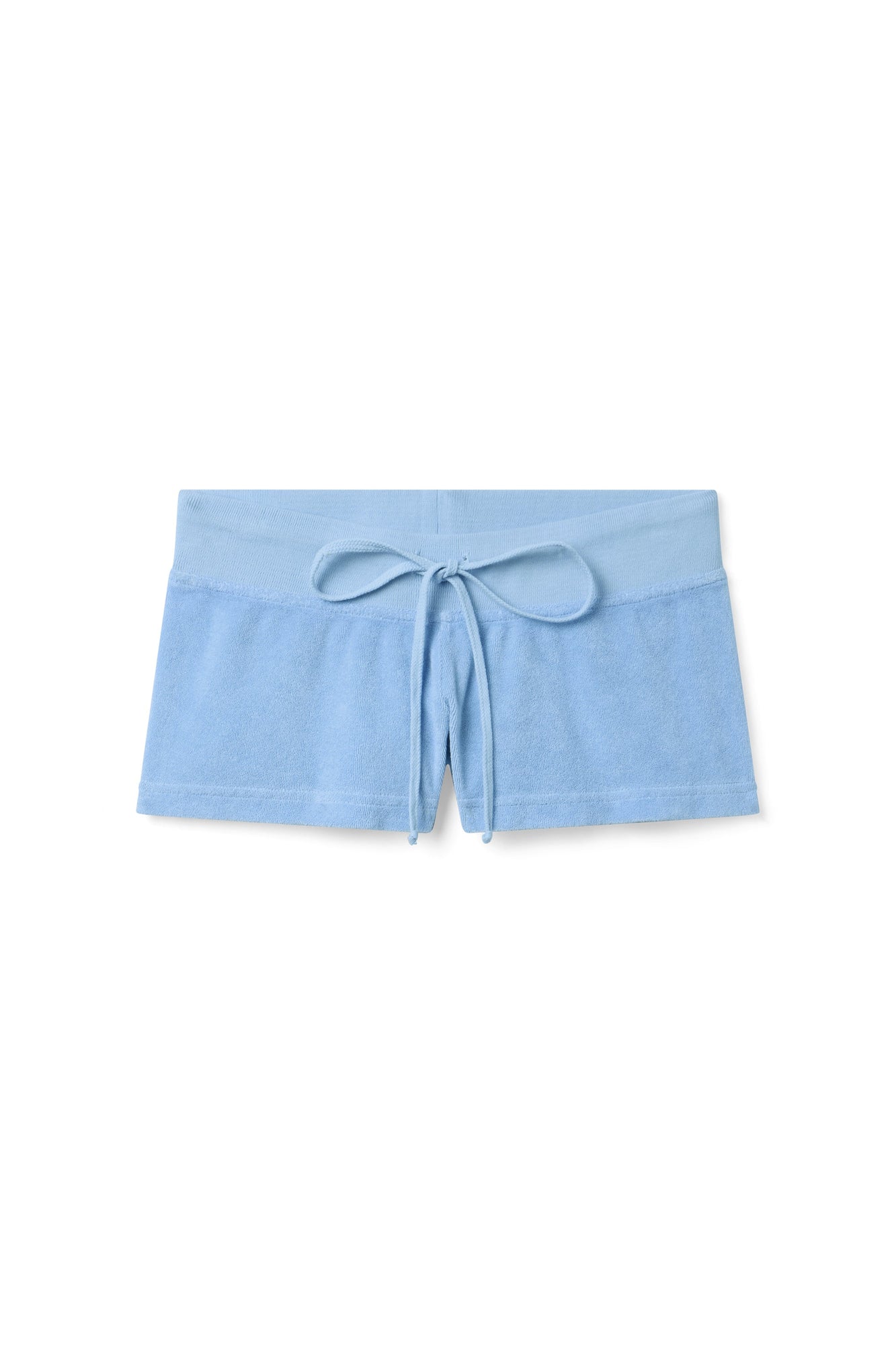 Women | Vintage Terry Low Rise Micro Short | Periwinkle