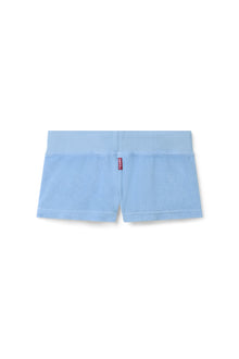 Women | Vintage Terry Low Rise Micro Short | Periwinkle
