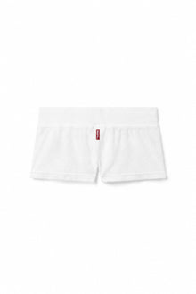 Women | Vintage Terry Low Rise Micro Short | White