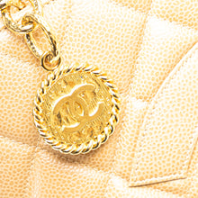 Chanel | Pre-Owned Caviar Medallion Tote - I | Brown/Beige