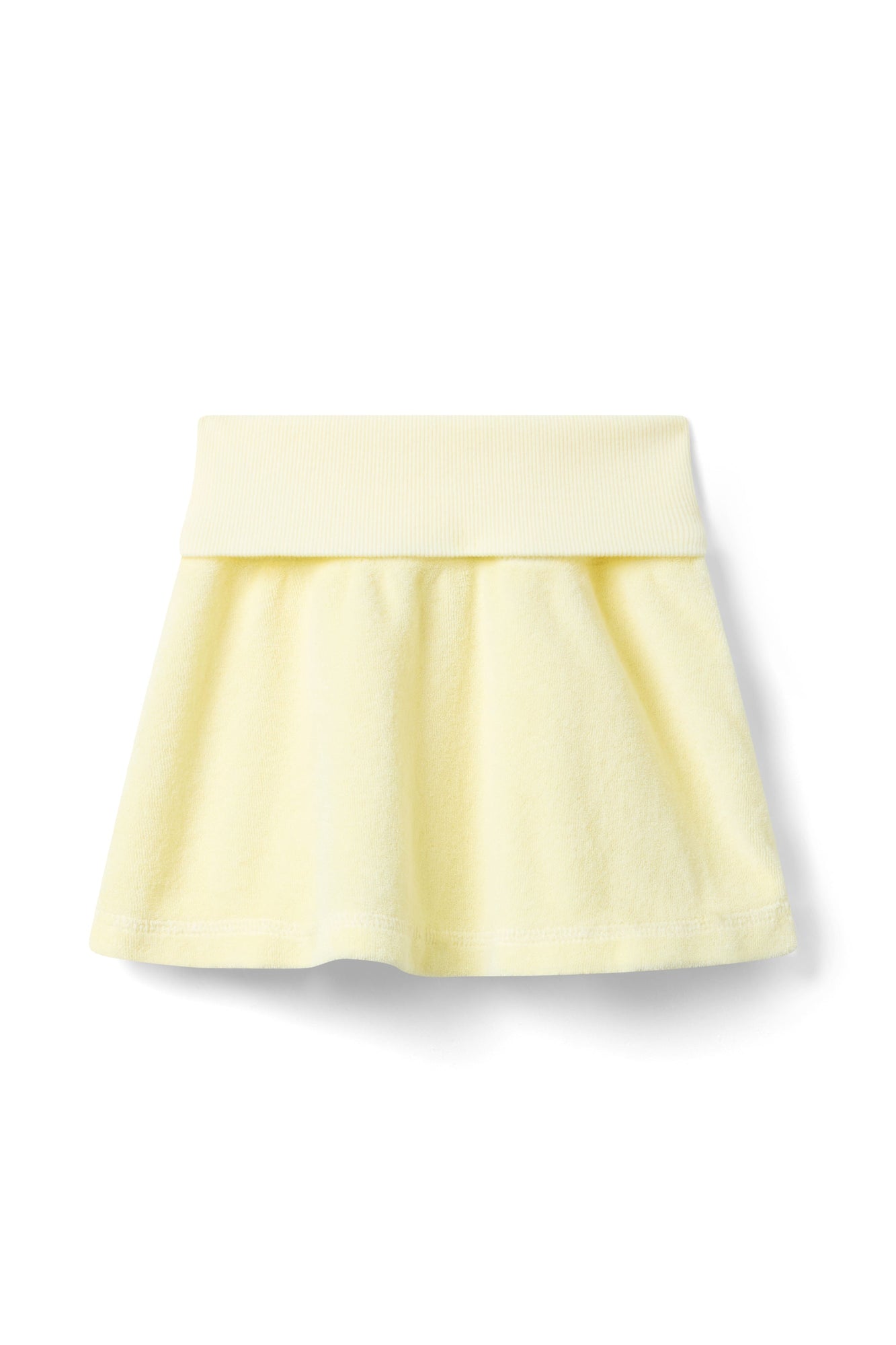 Kids | Kids Terry Rolldown Mini Skirt | Sunwash