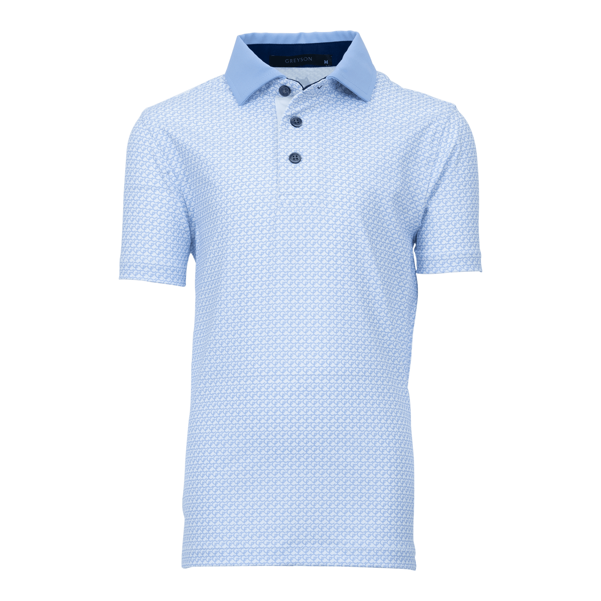 Boy | Chain Linked Polo | Arctic