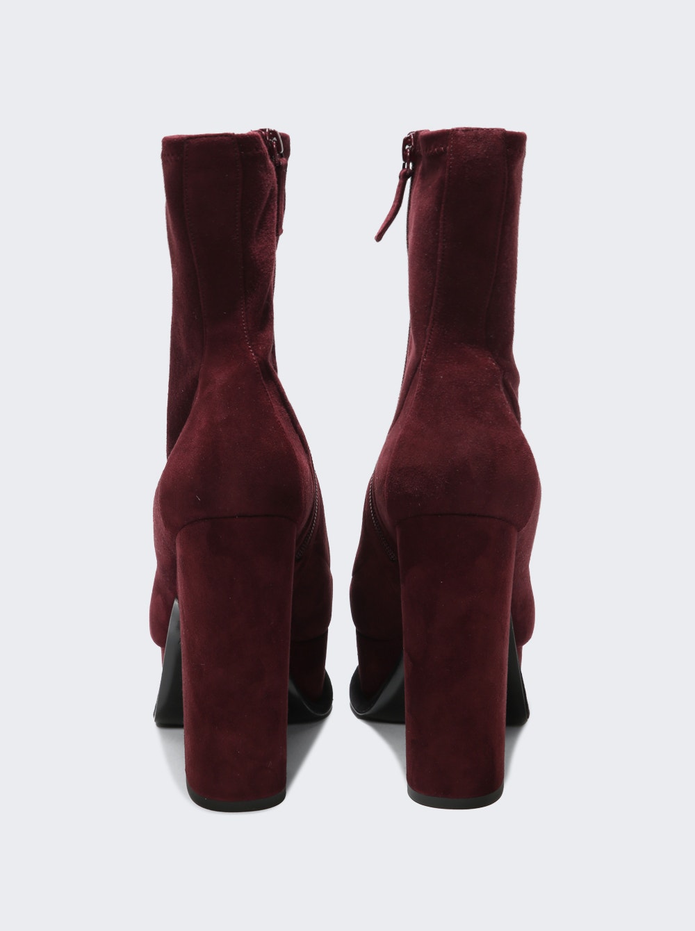 Women | Pierre Hardy | Tina Heeled Ankle Boot | Burgundy