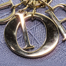 Dior | Pre-Owned Medium Canvas Cannage Lady D Lite | Purple/Light Purple