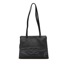 Chanel | Pre-Owned CC Caviar Leather Tote - I | Black