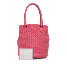 Bottega Veneta | Pre-Owned Nappa Intrecciato Bucket Bag - II | Pink/Hot Pink
