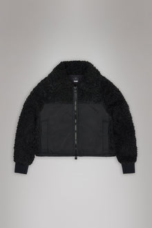 RAINS Trikala Vision Fleece W Jacket Black Jacket