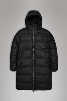 Rains Alta Longer Puffer Jacket Black Jacket