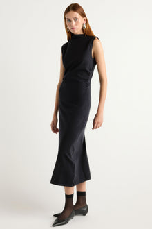 Kelsey | Abel Sleeveless Asymmetric-Neck Dress in Size Small