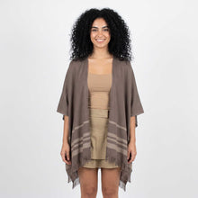 Women | Sail Kimono | Mocha / Barley