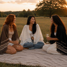 Women | Sail Kimono | Mocha / Barley