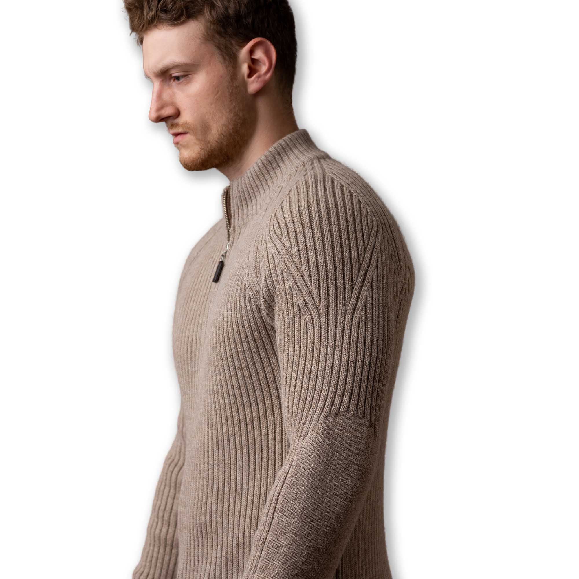 Mens | Leo Sweater | Light Taupe
