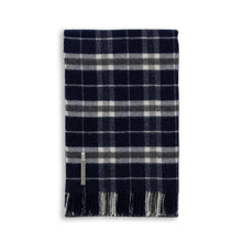 Home | Wellington Throw | Navy / Ivory