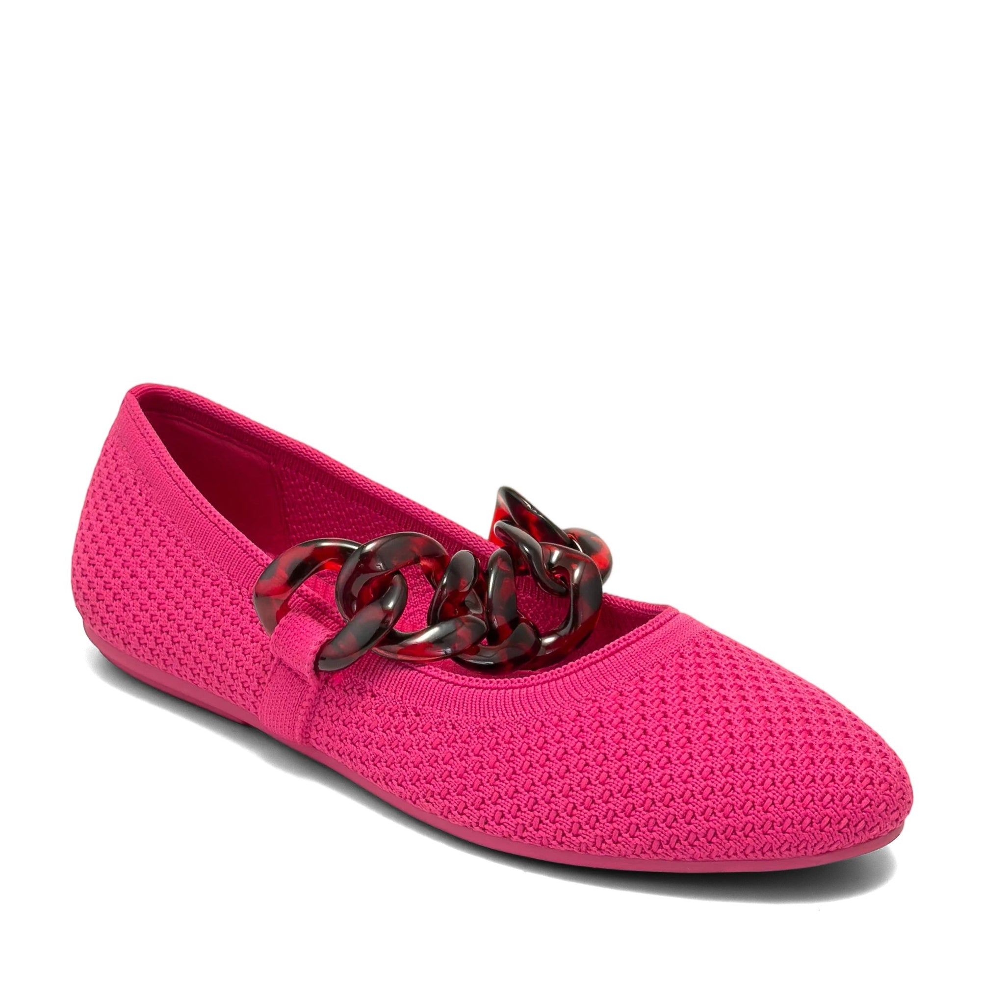 Alanisette Casual Flat | Magenta Knit