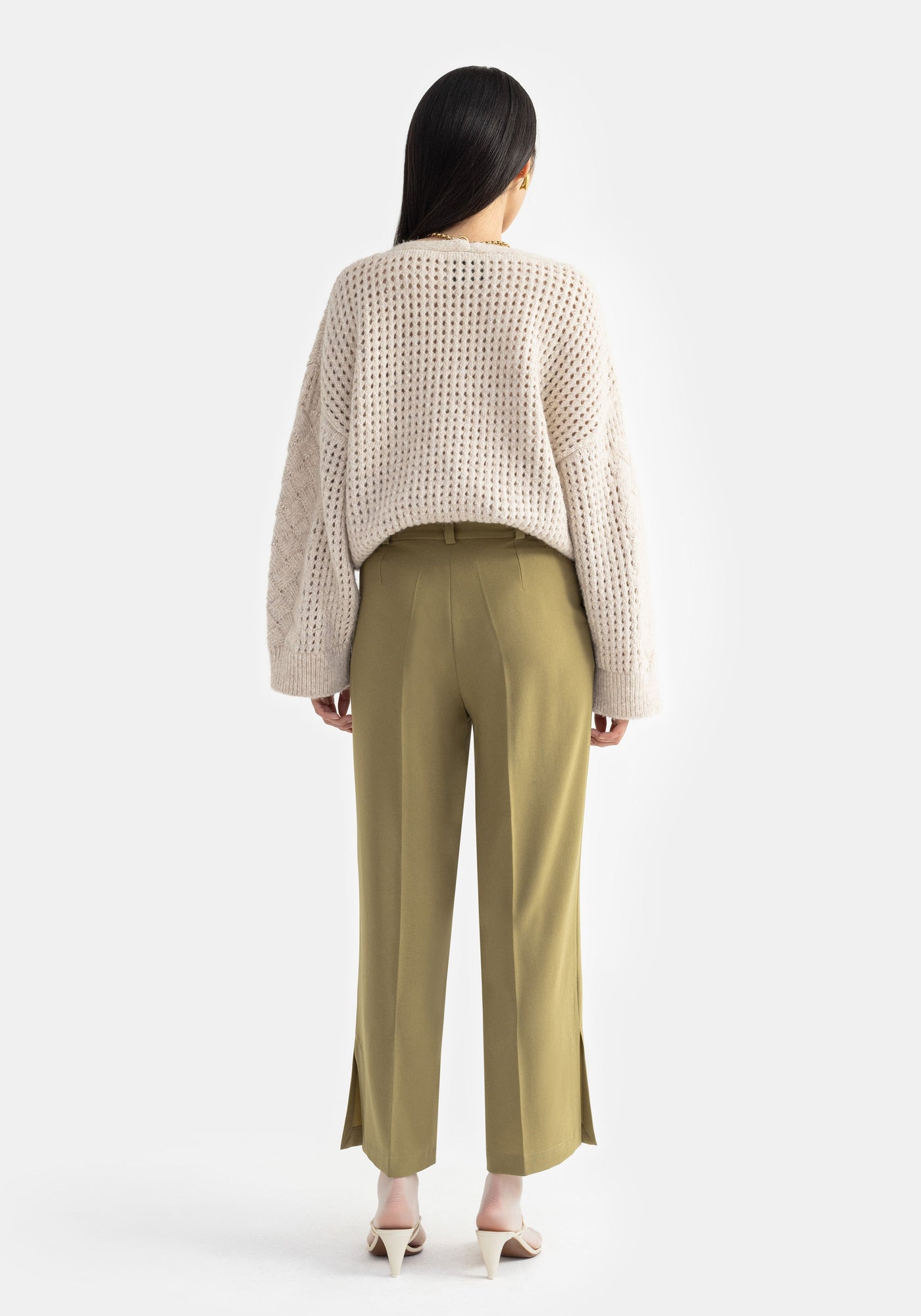 Griffin Georgette | Olive