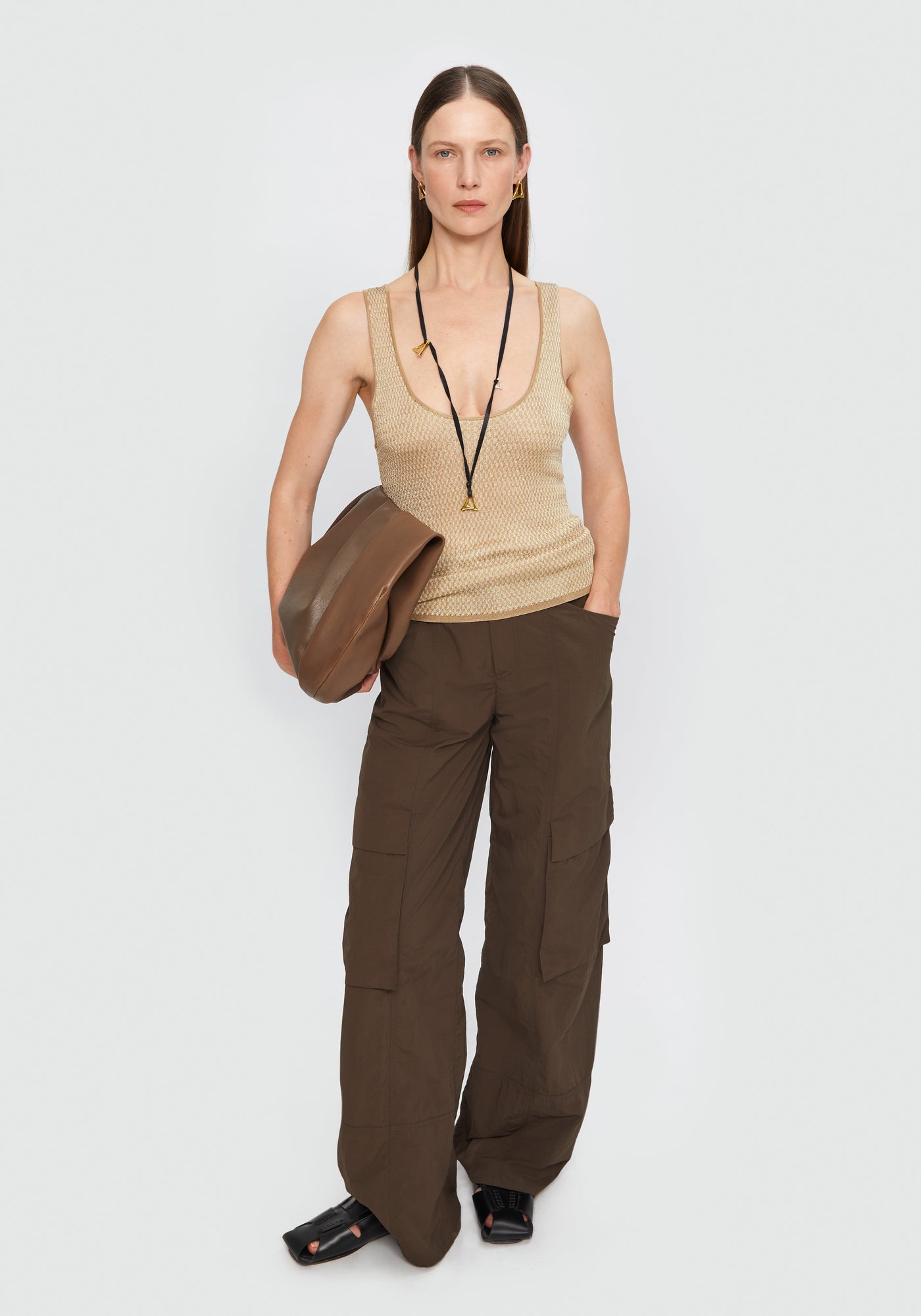 Aeron Millais Technical Utility Pants | Dark Chocolate