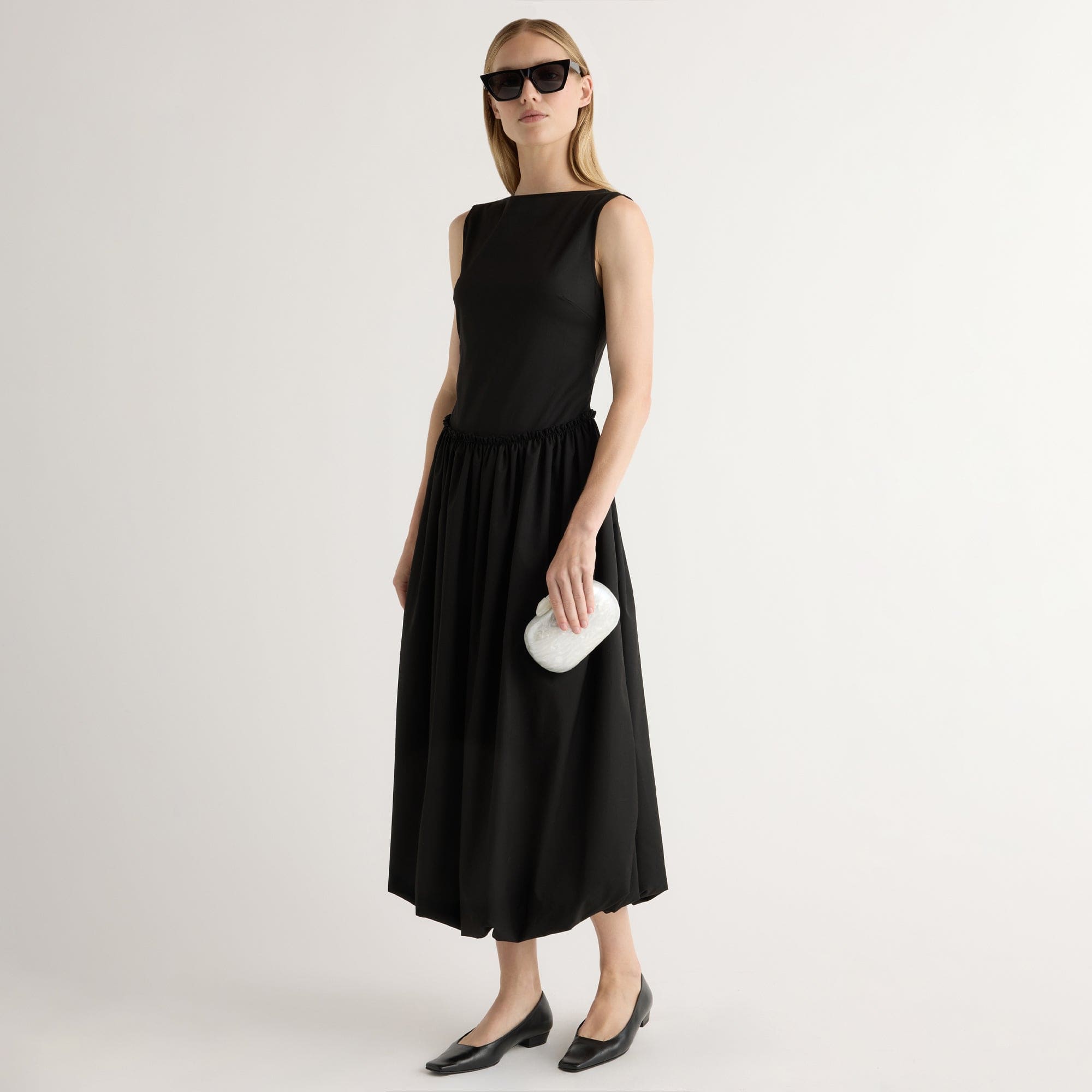 Jess | Ambretta Drop-Waist Bubble Dress in Size Small