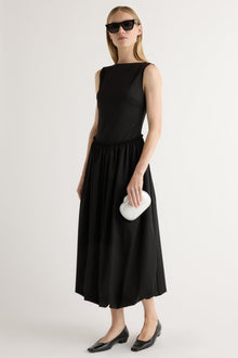 Jess | Ambretta Drop-Waist Bubble Dress in Size Small