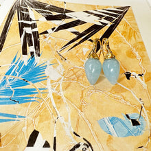 Aquamarine Drop Earrings