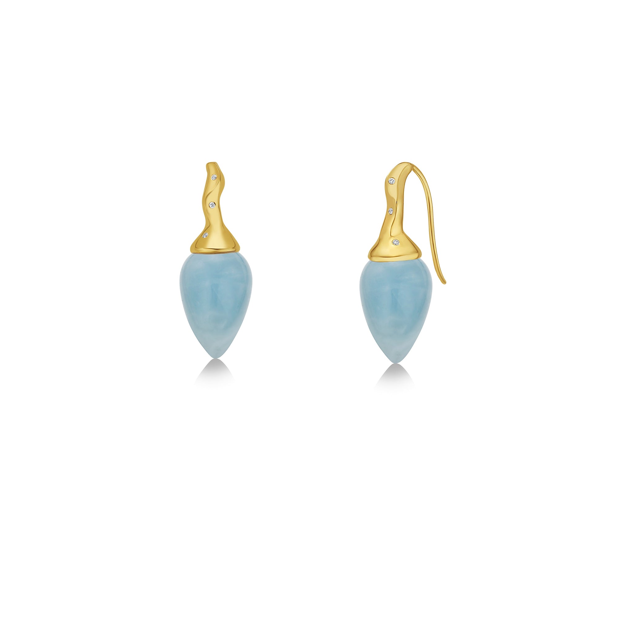 Aquamarine Drop Earrings