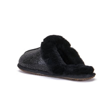 CLOSED MULE GLITTER BLACK - Australia Luxe Collective