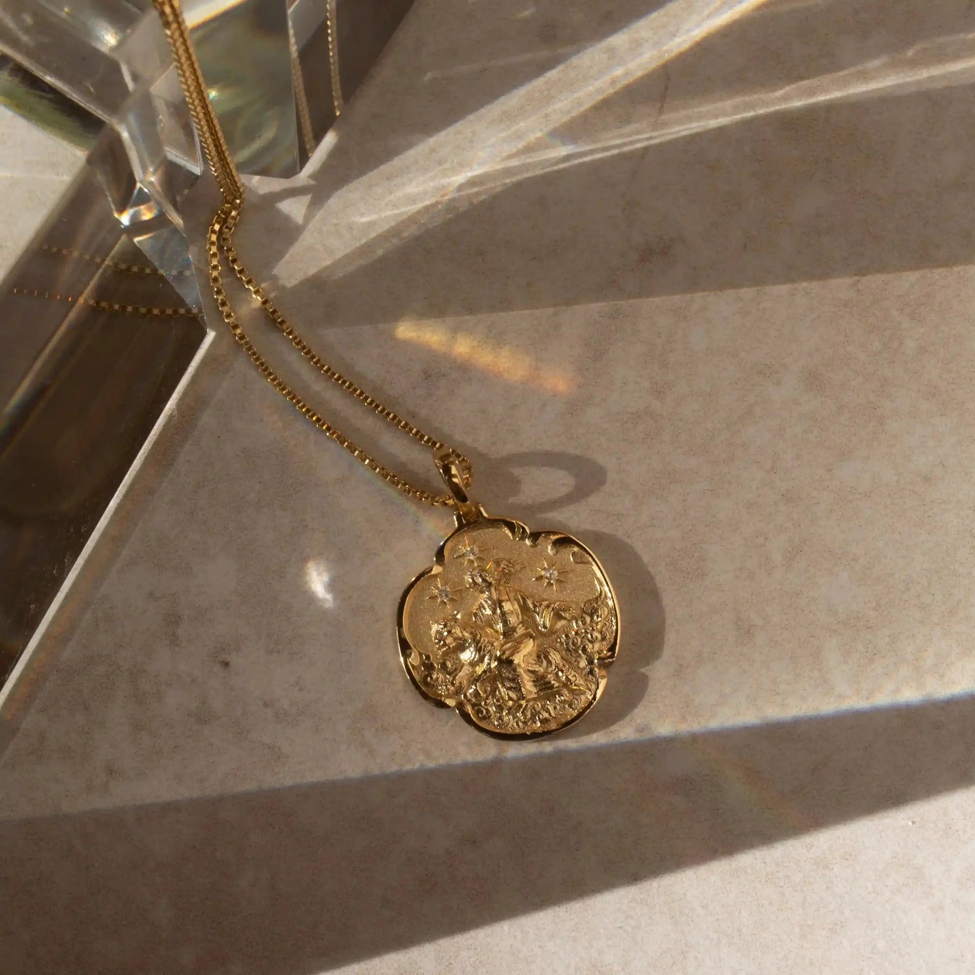 Feng Po Po Necklace | 14K Yellow Gold Vermeil