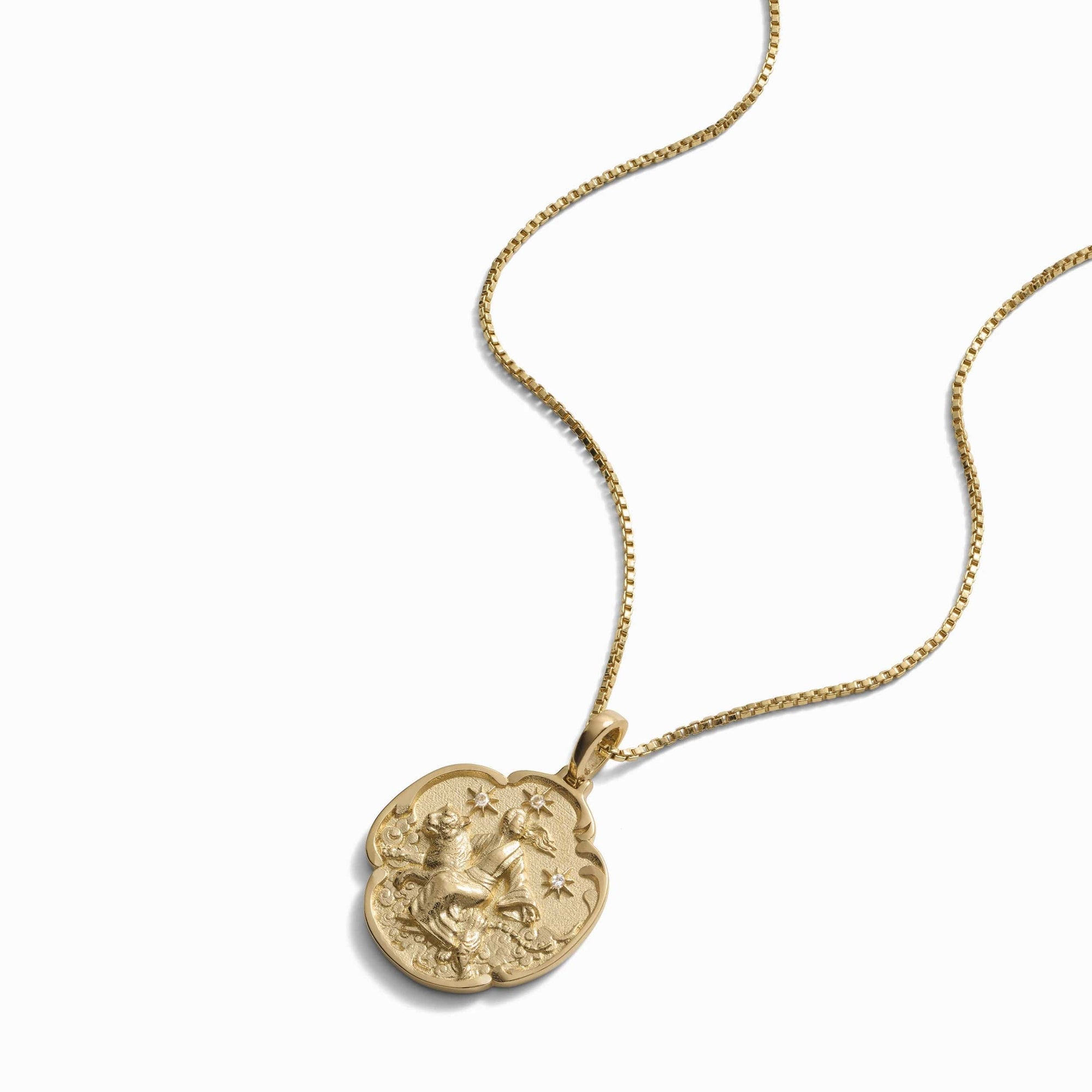 Feng Po Po Necklace | 14K Yellow Gold Vermeil