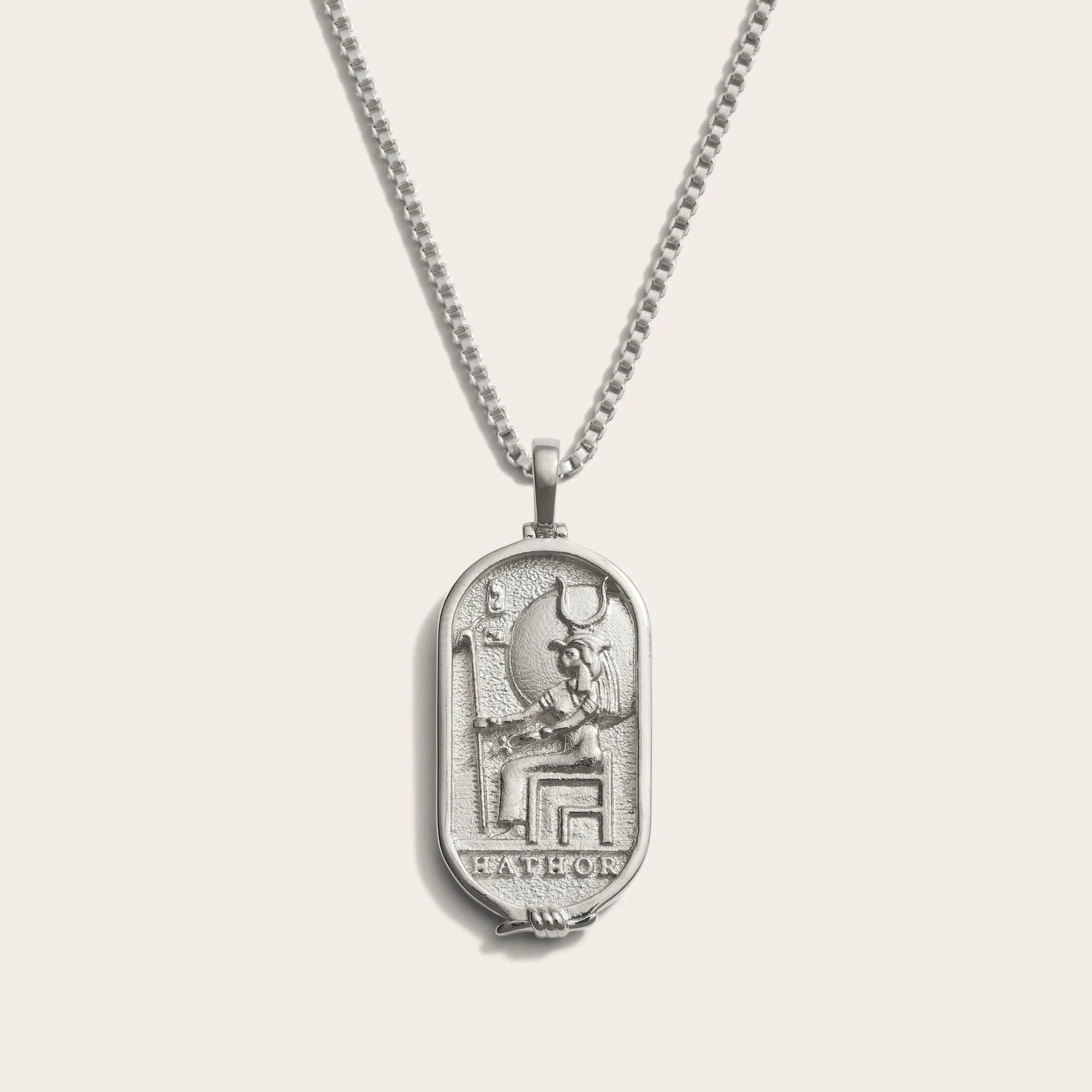 Hathor Necklace | Sterling Silver