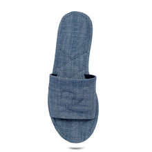 Jilda Sandal Flat | Blue Denim