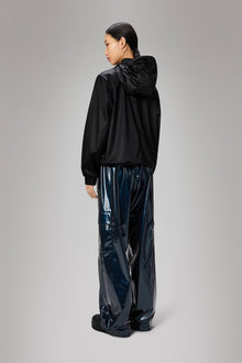 RAINS String W Jacket Black Grain Jacket