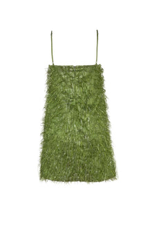 Medusa Mini Dress | Lime