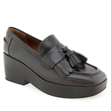 Chaeli Tailored Loafer | Tan Faux Burnished Calf