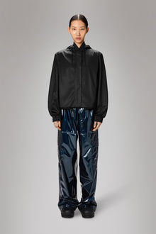 RAINS String W Jacket Black Grain Jacket