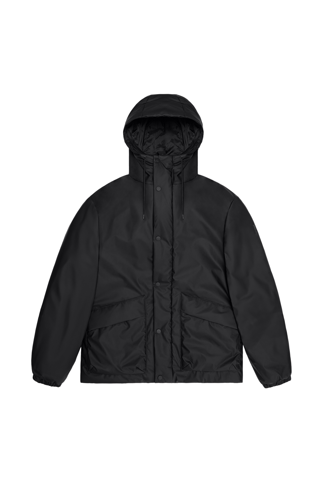 RAINS Lohja Insulated Cargo Jacket Black Jacket