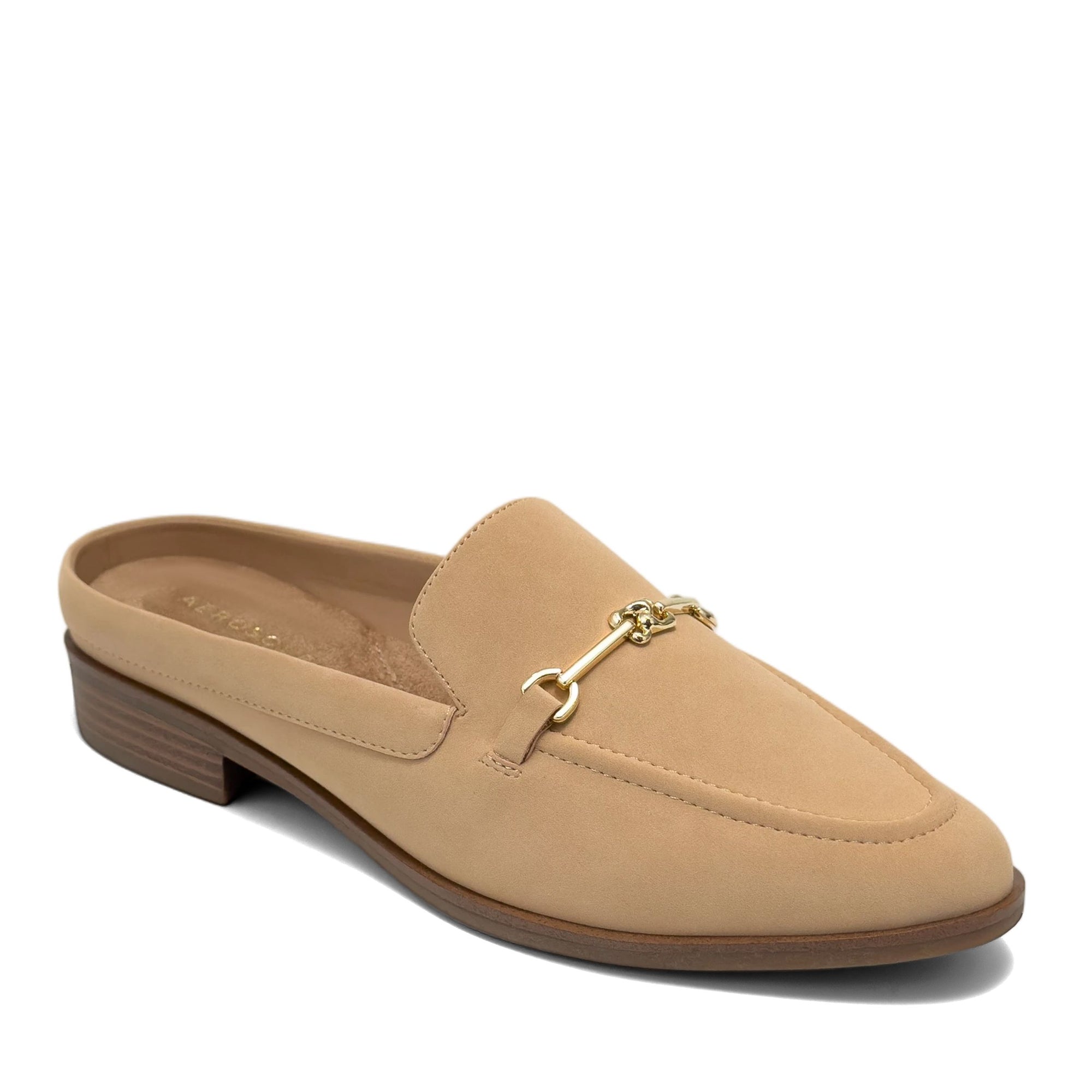 Erik Tailored Mule | Beige Bisque Faux Nubuck