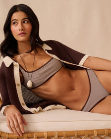 Brown/White