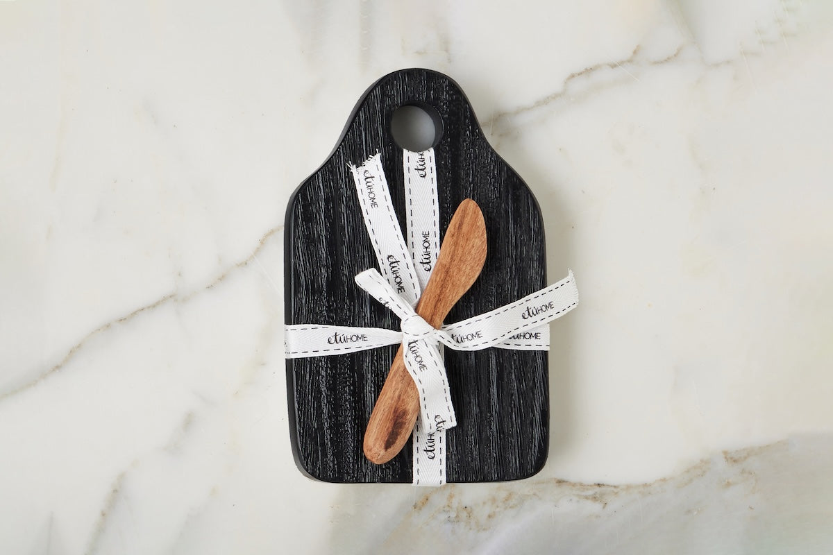 Mini Appetizer Board | Black | Small
