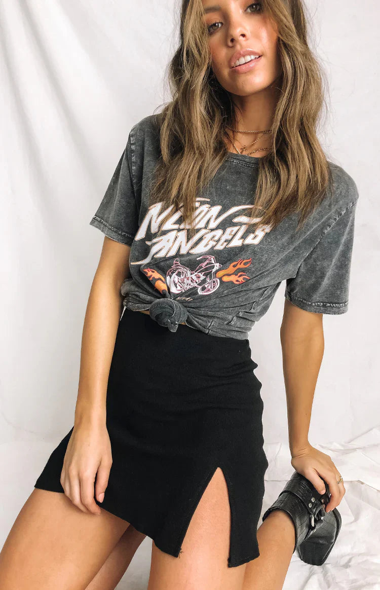 Laura Mini Skirt | Black