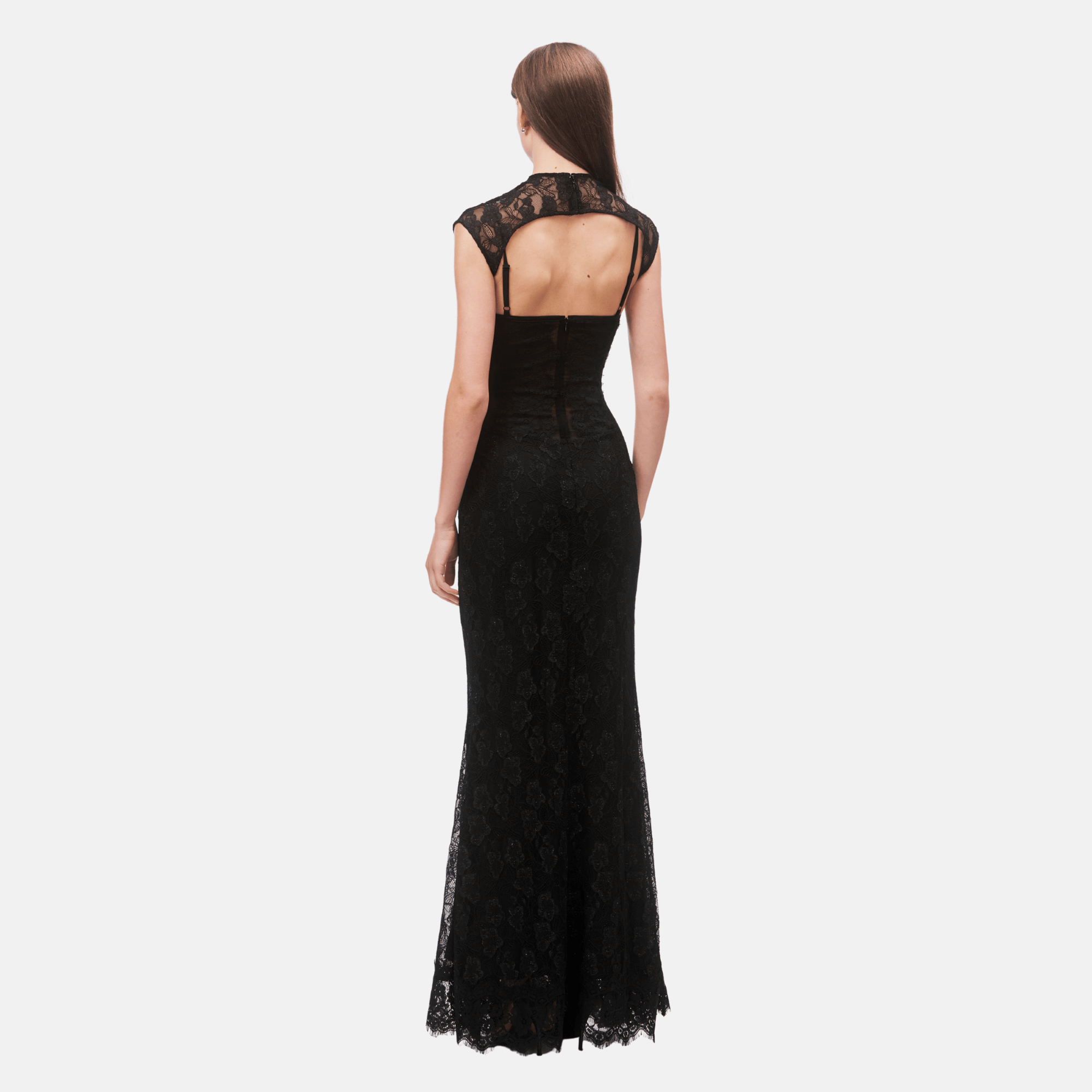 OW Collection BRISA Maxi Dress (2-piece) Dress 121 - Black