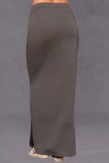 Women | Butter Terry Shirttail Maxi Skirt | Olive