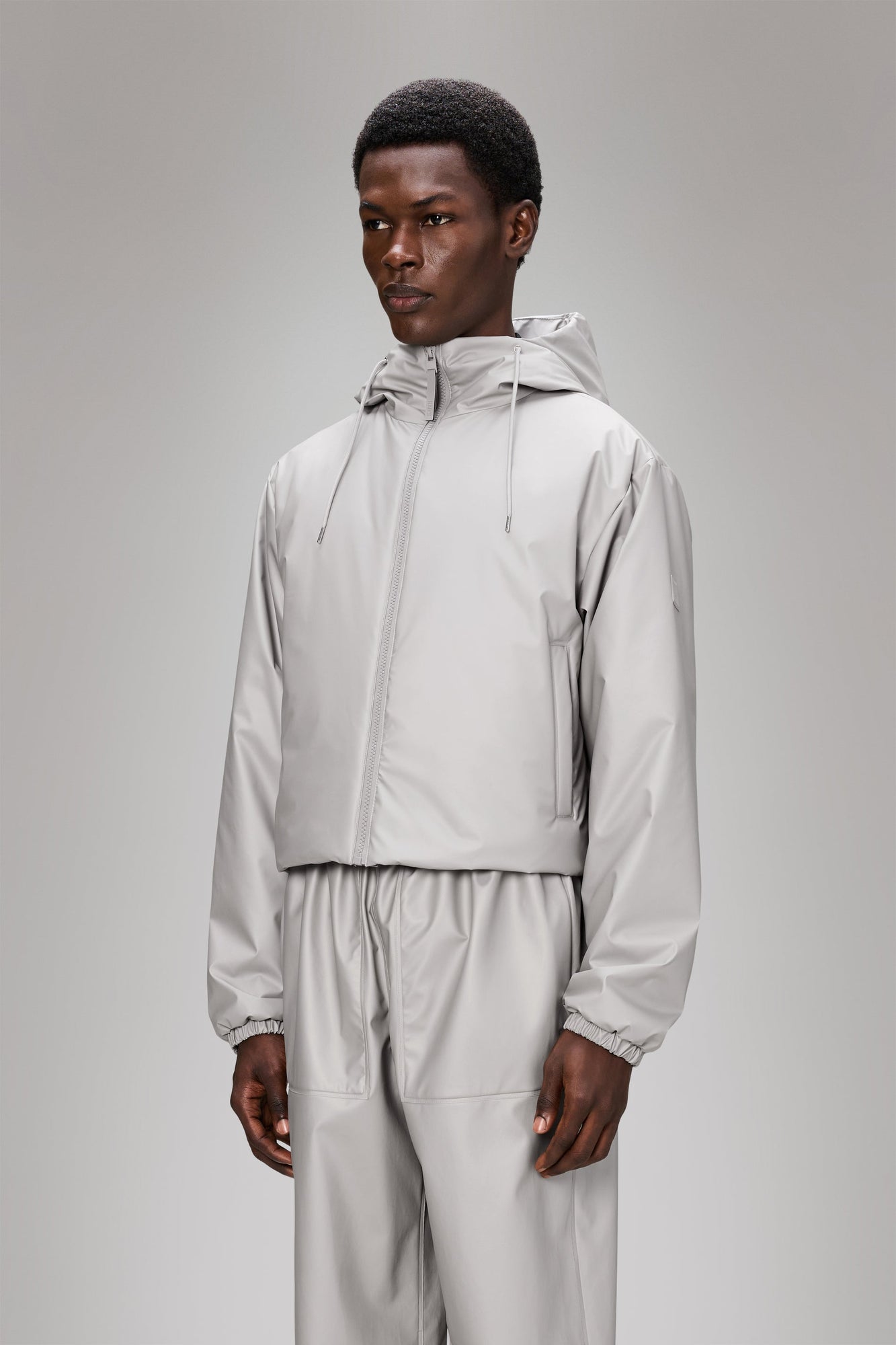 RAINS Lohja Short Insulated Jacket Nimbus Jacket