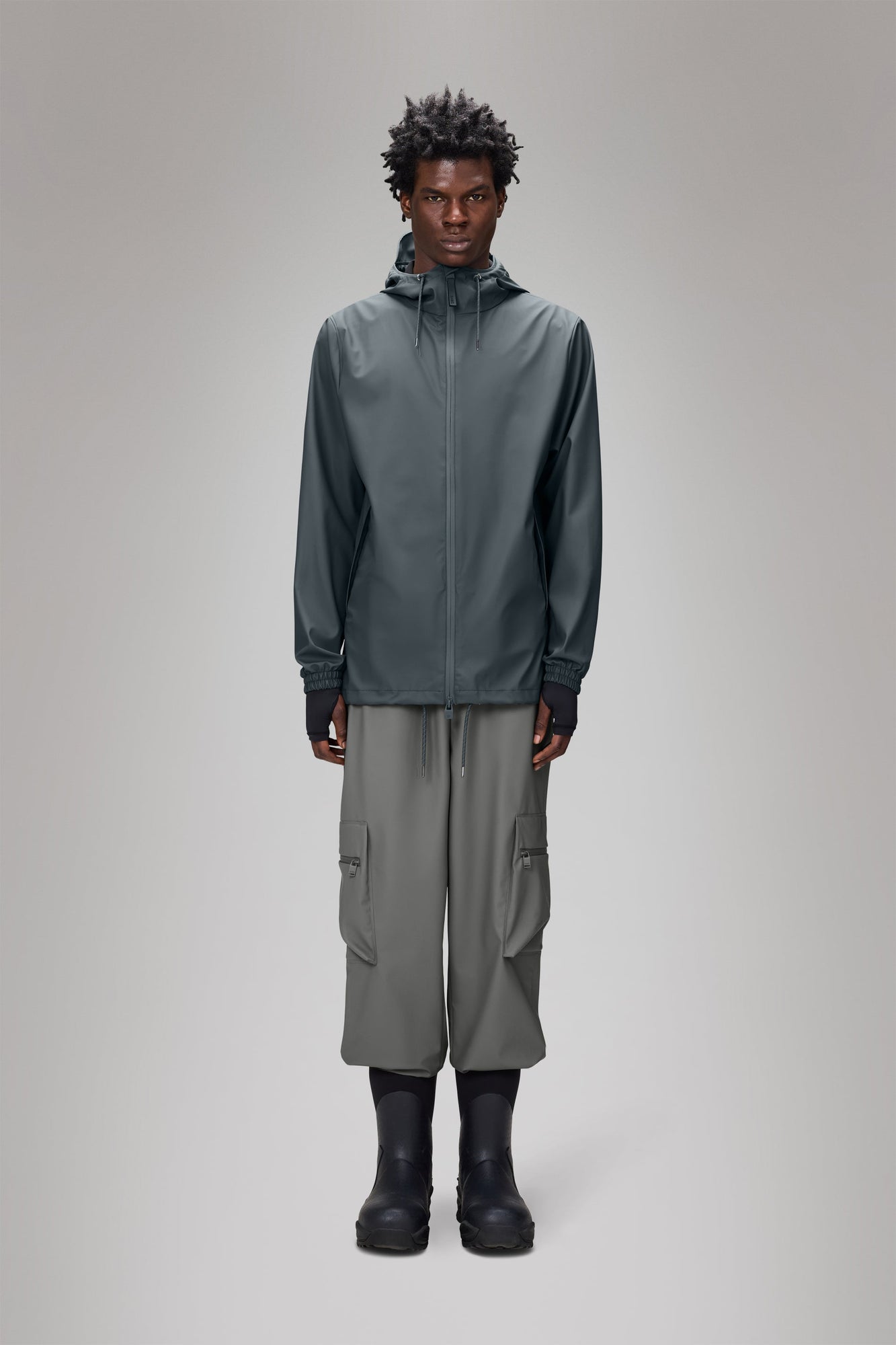 RAINS Storm Breaker Lagoon Jacket