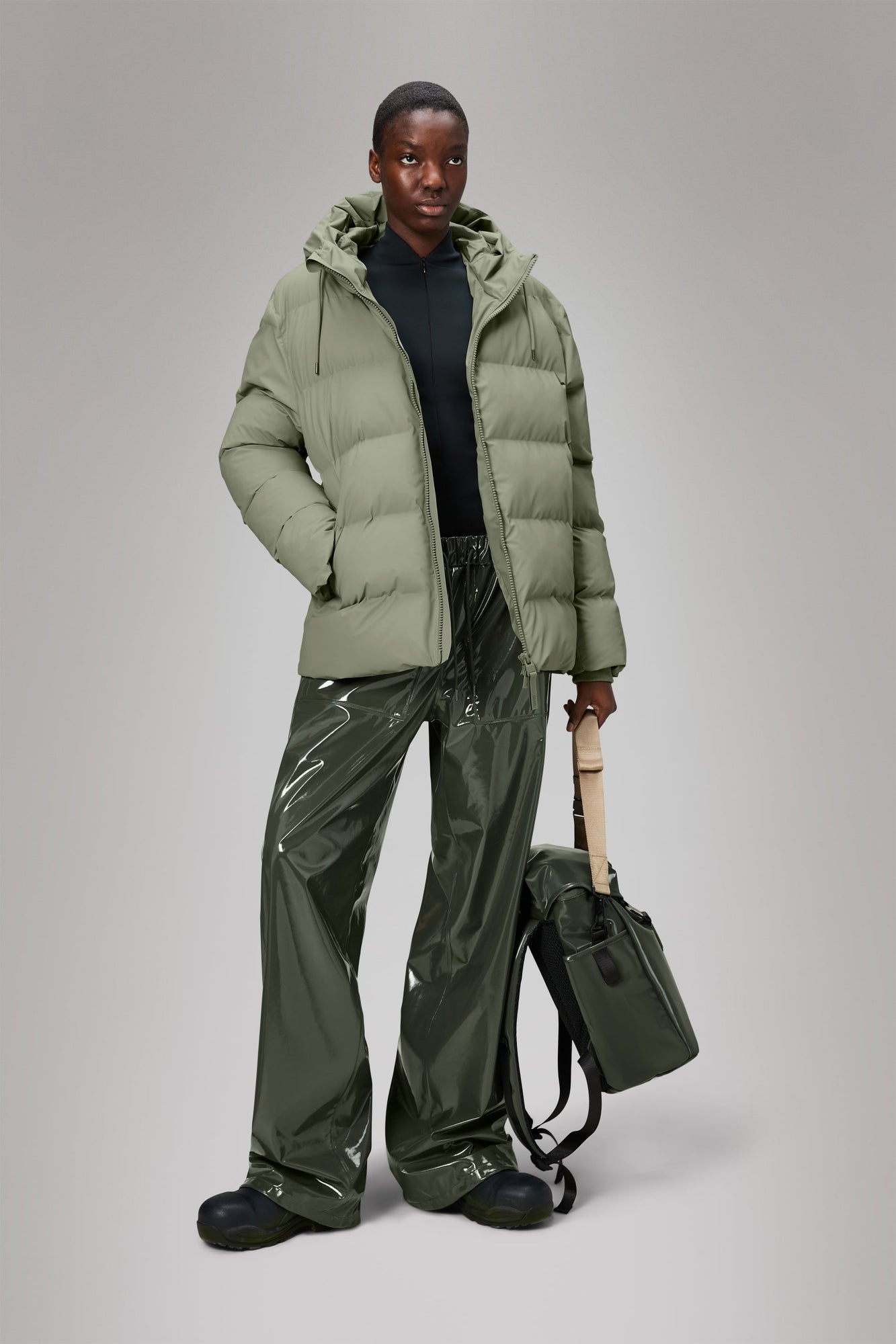 Rains Alta Puffer Jacket Drift Jacket