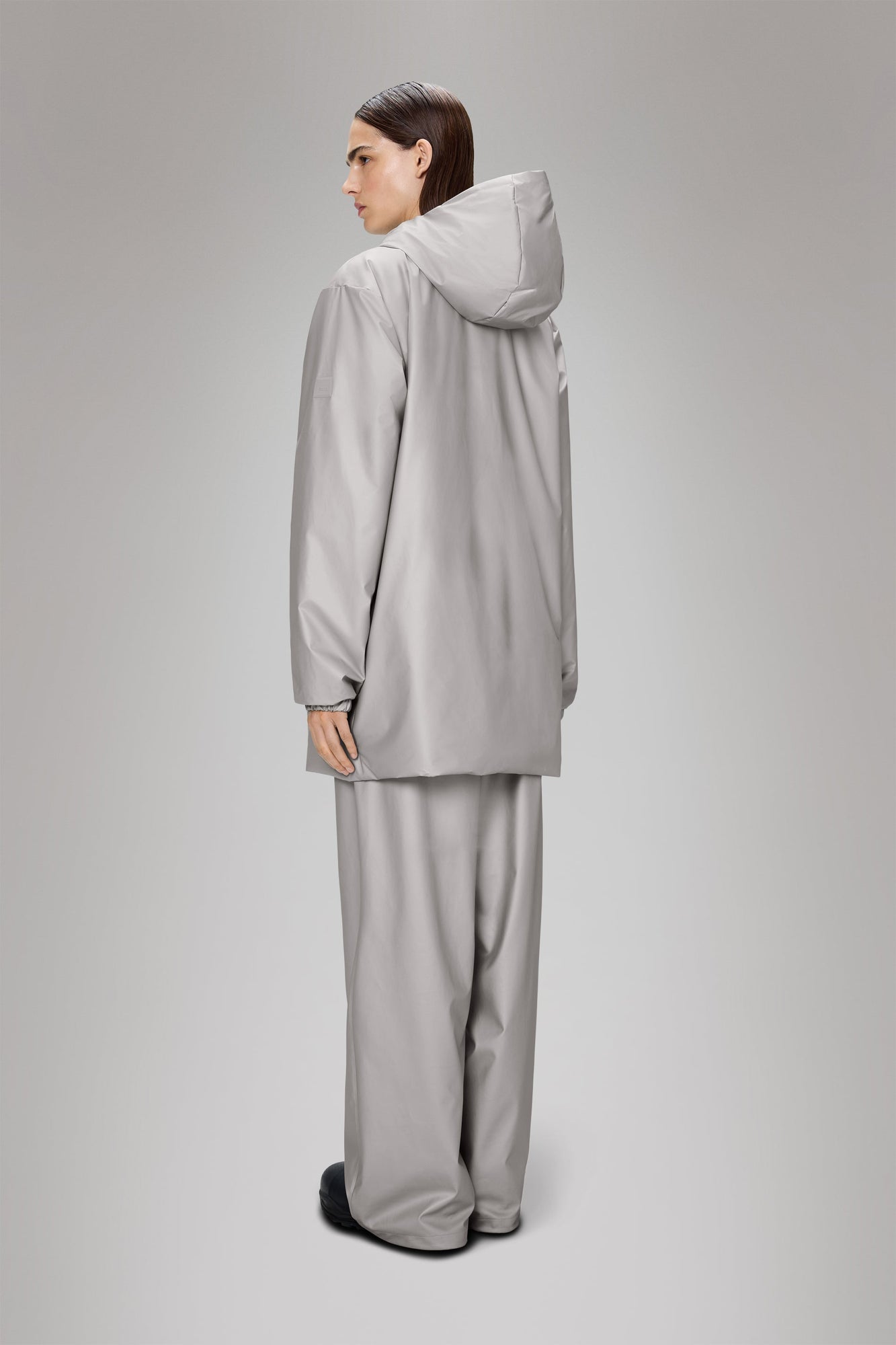 RAINS Lohja Long Insulated Jacket Nimbus Jacket