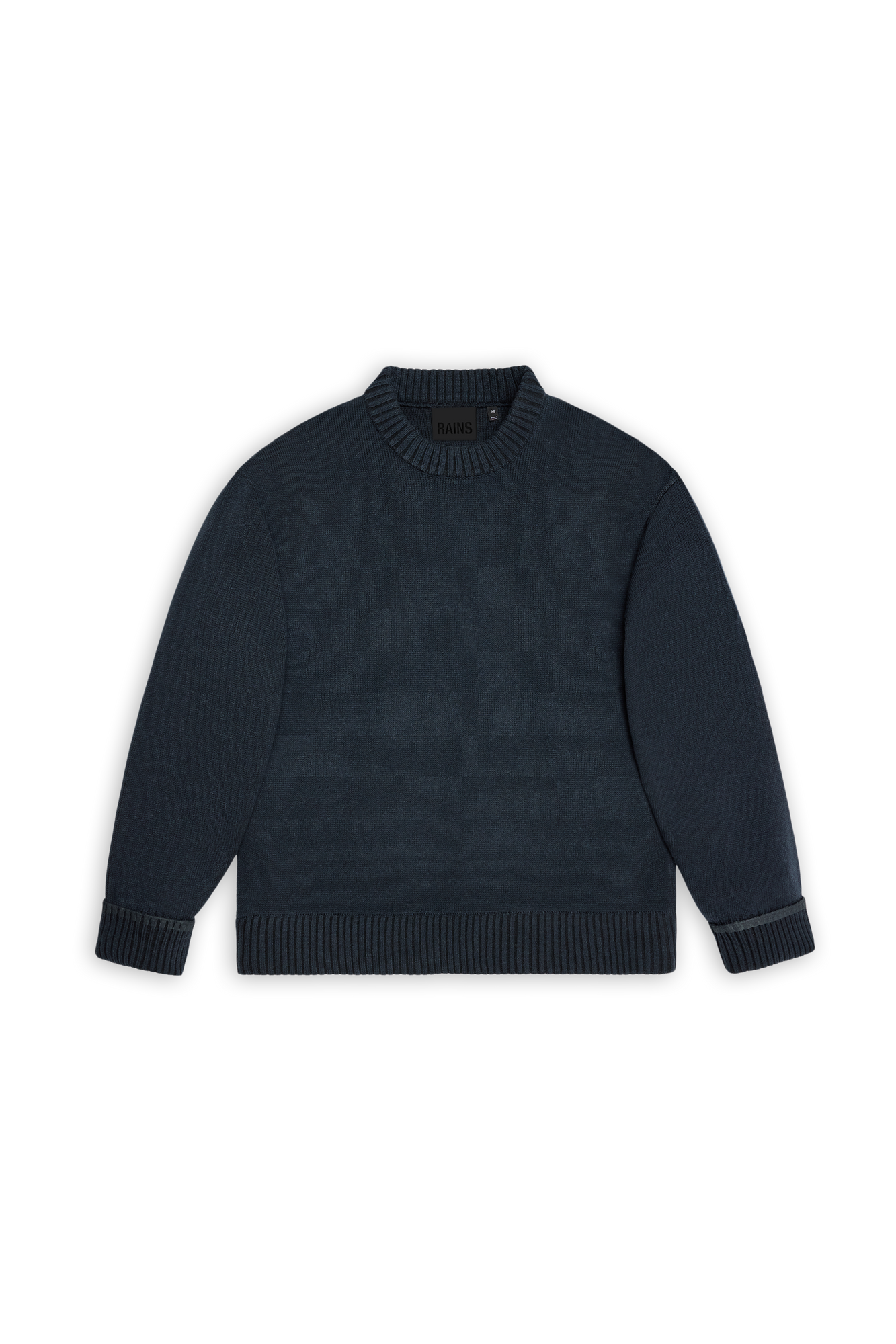 Unisex | Sowa Knit Crew Neck | Navy/Black